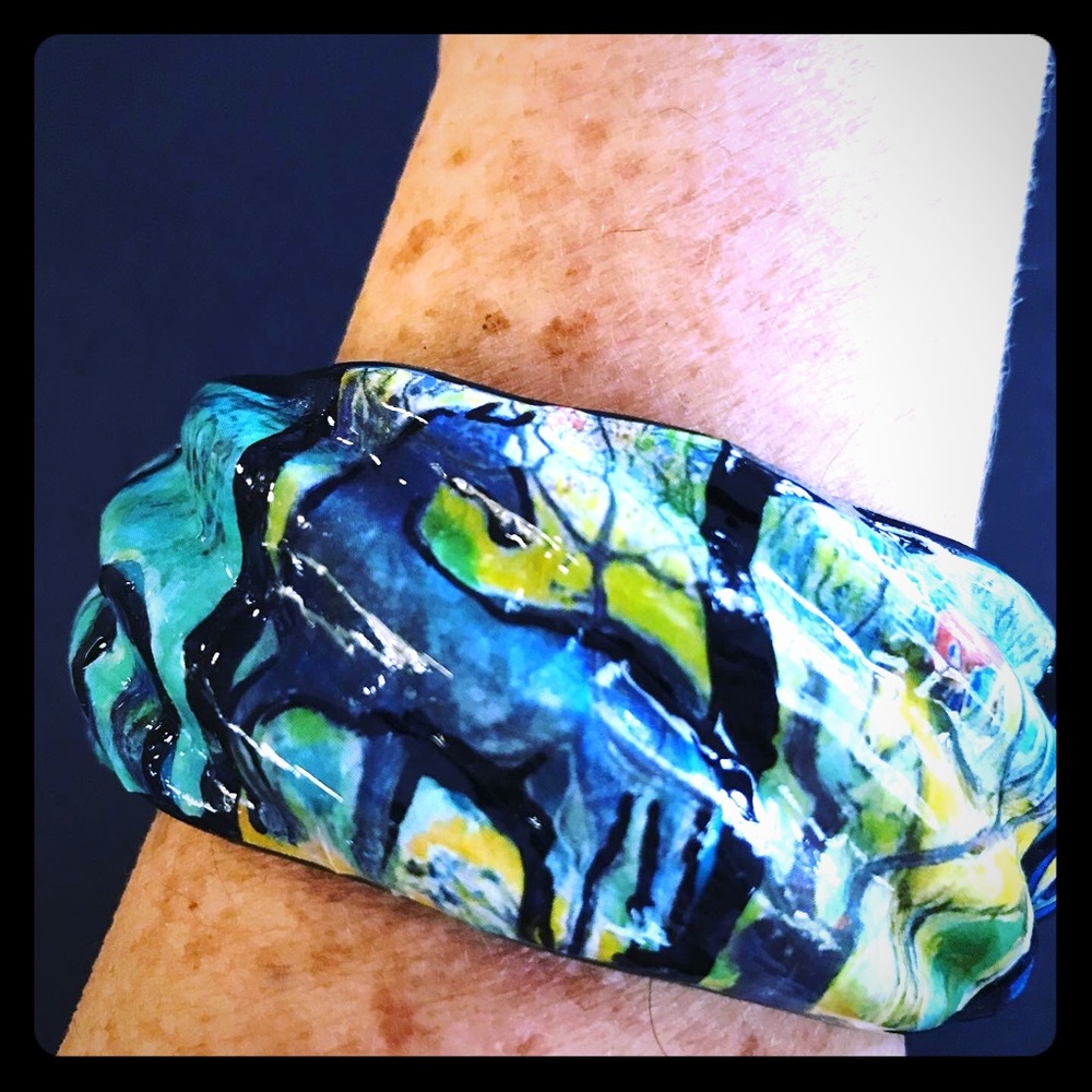 Abstract Multicolor Bracelet